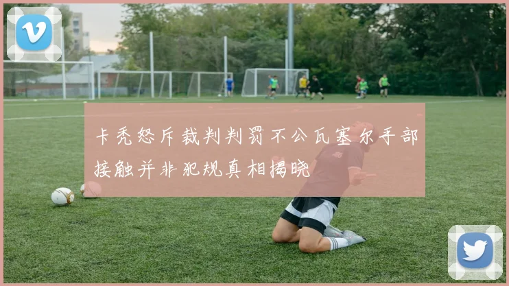 卡秃怒斥裁判判罚不公瓦塞尔手部接触并非犯规真相揭晓